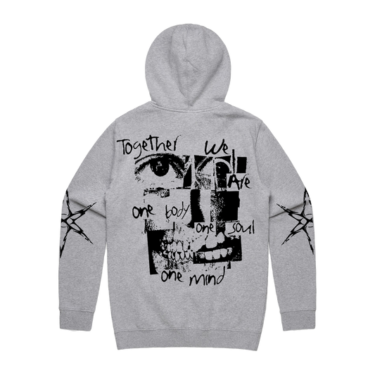 One Body One Soul | Grey Hoodie