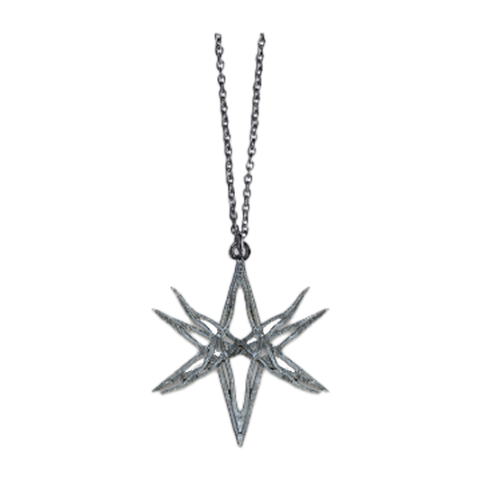 Silver Hex Necklace