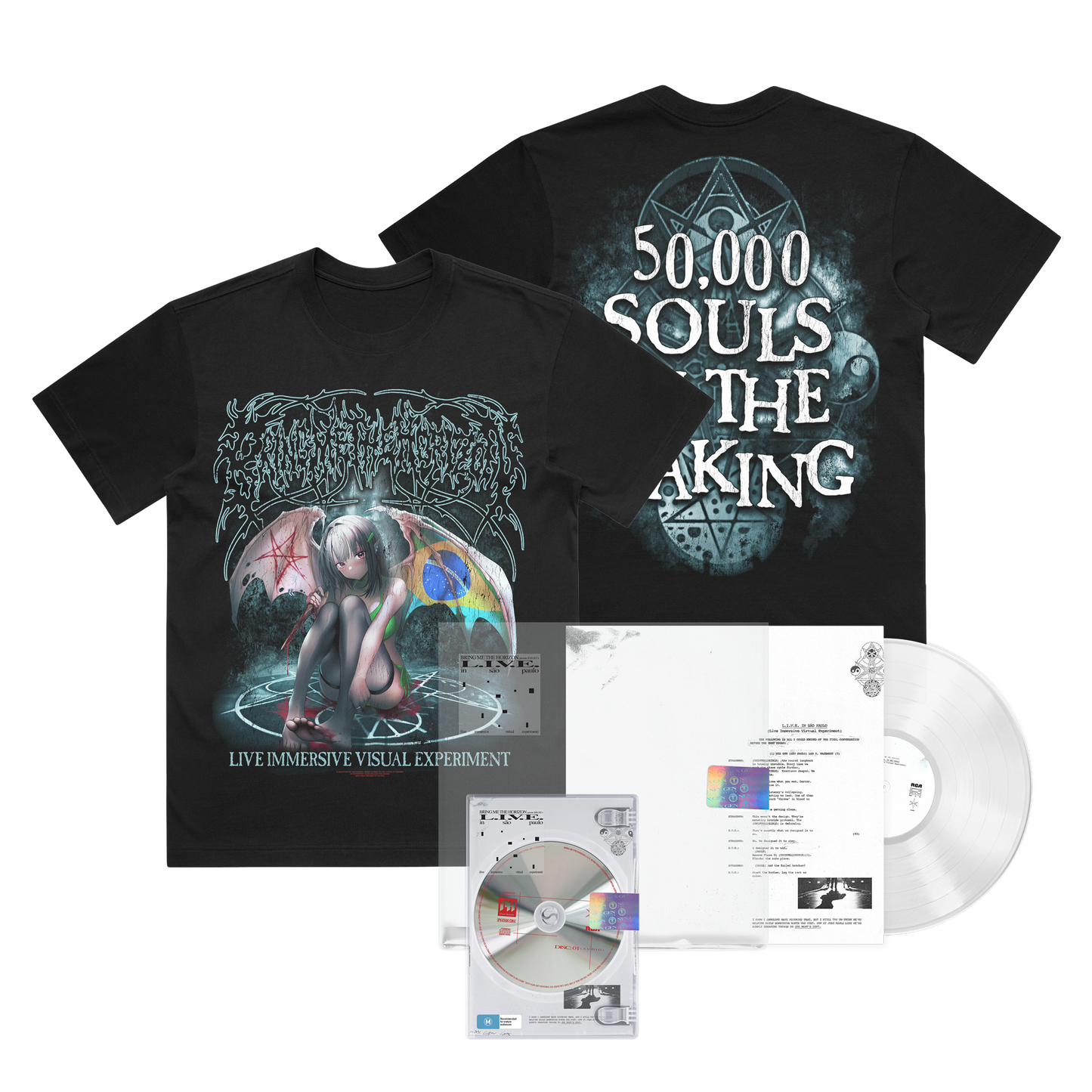 L.I.V.E. In São Paulo (Live Immersive Visual Experiment) | T-Shirt Bundle