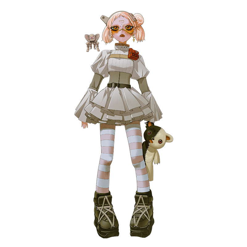 BMTH SOF with a unique outfit and accessories on a transparent background