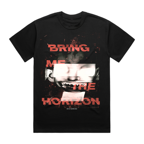 Darkside Glitch Black T-shirt | Official Store – Bring Me The Horizon