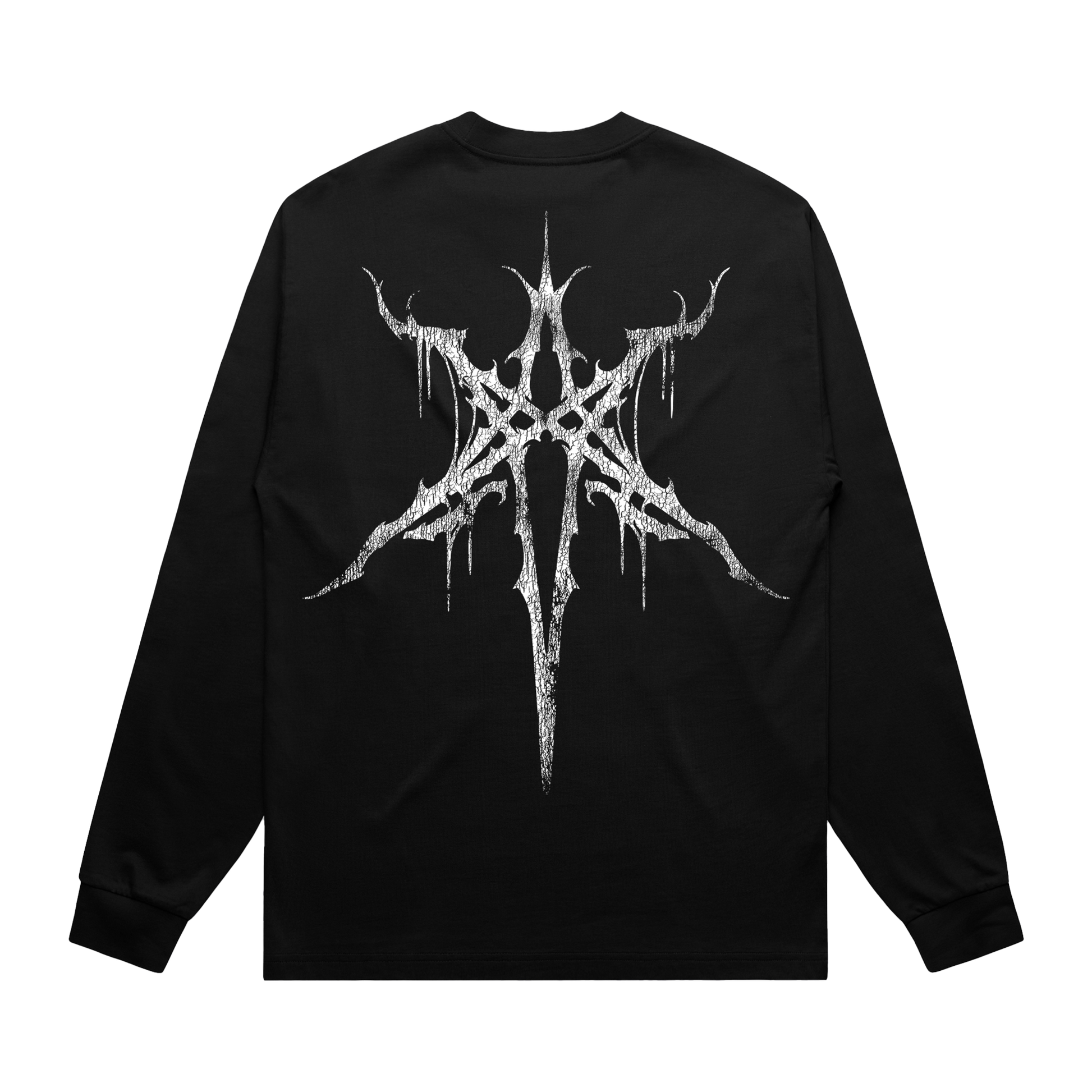 Bring Me The Horizon ロングスリーブTシャツ Metal Logo Black Longsleeve T-Shirt | Official Store | Bring