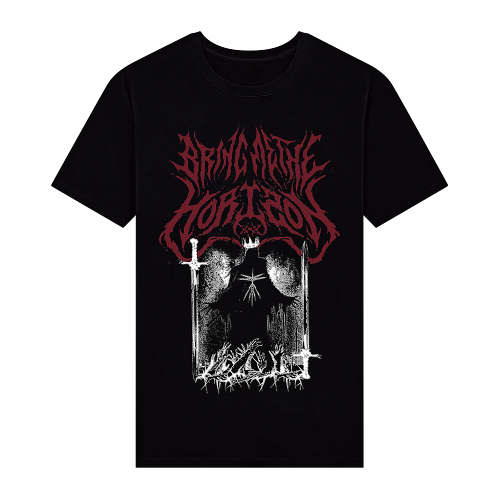 Bring Me The Horizon - Red Hex Graphic | Black T-Shirt