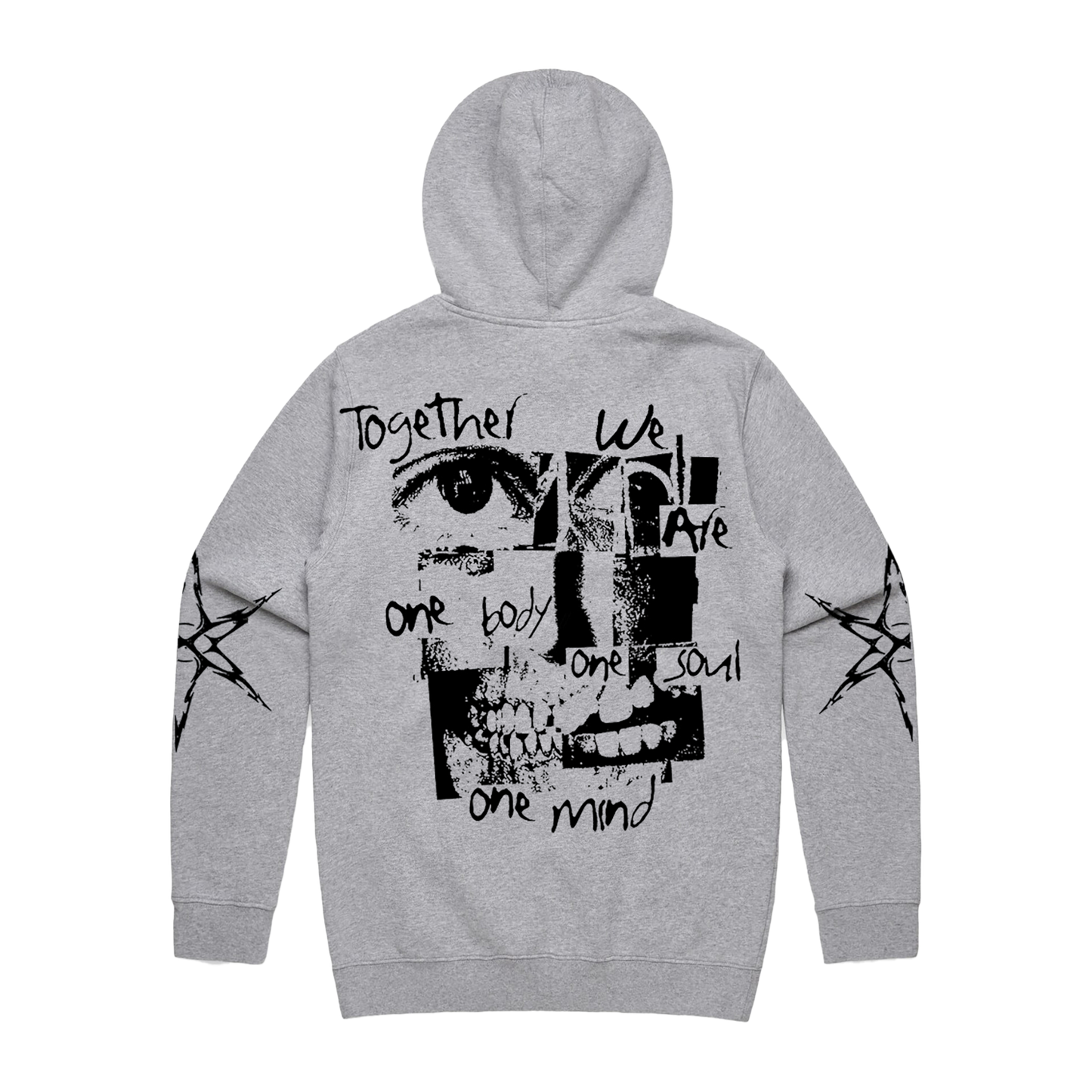One Body One Soul | Grey Hoodie