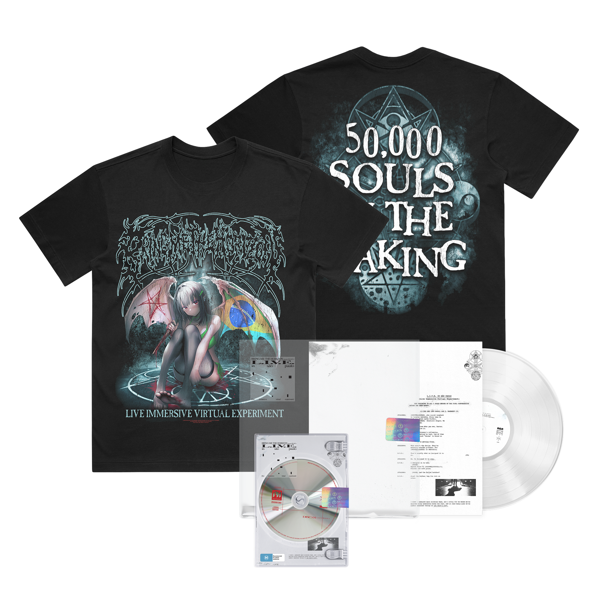 L.I.V.E. In São Paulo (Live Immersive Virtual Experiment) | T-Shirt Bundle