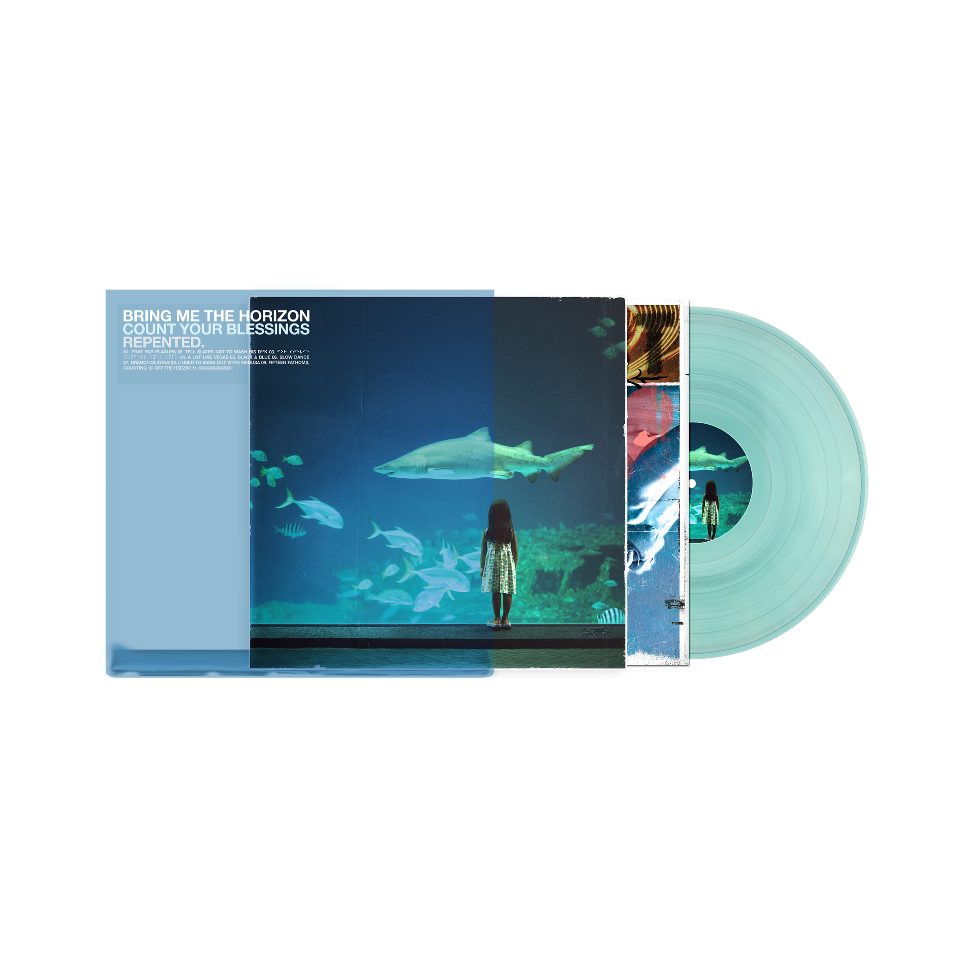 UK盤 Bring Me the Horizion レコード Vinyl LP Bring Me The Horizon That's The Spirit 10th Anniversary Black Rain