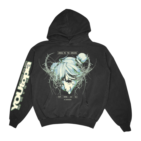 POST HUMAN NeX GEn YOUtopia Black Pullover Hoodie