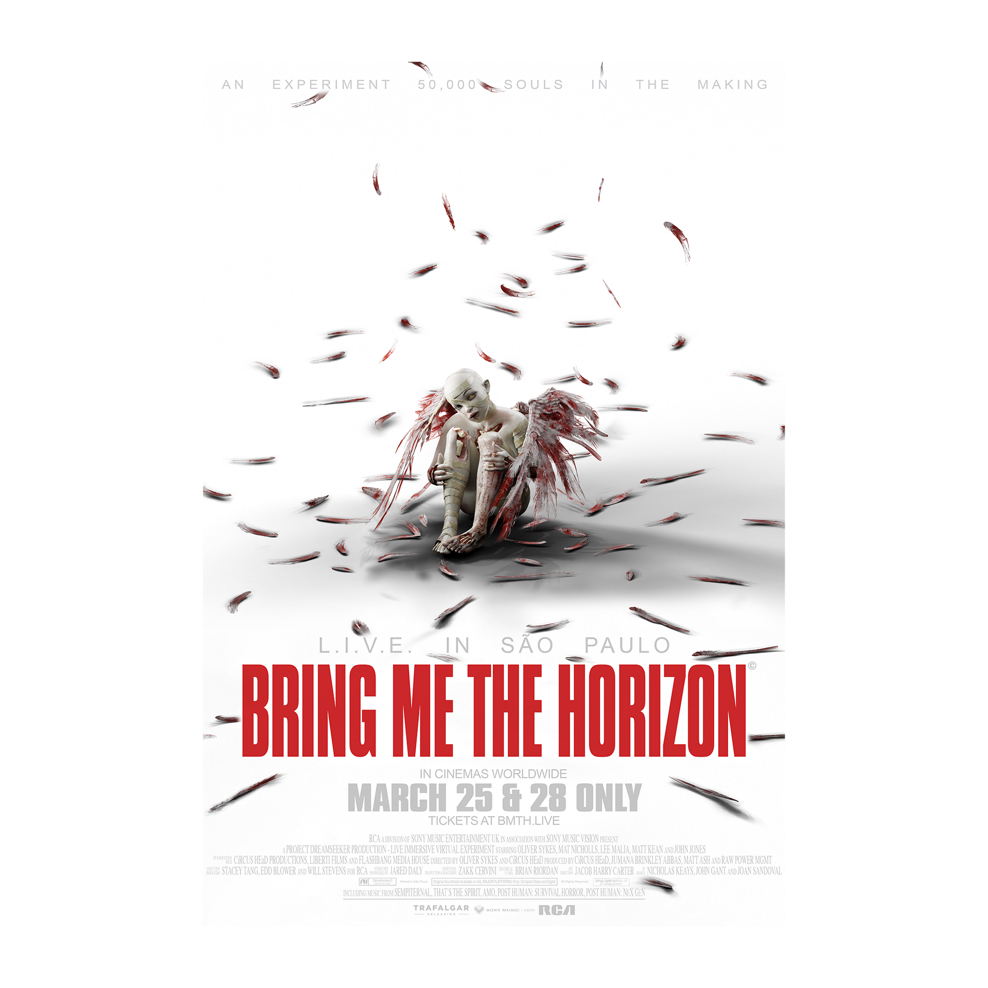 L.I.V.E. in São Paulo | Poster | Bring Me The Horizon | Official Store