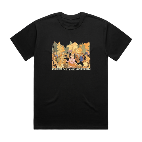 Survival Horror Black T-Shirt | Official Store – Bring Me The Horizon