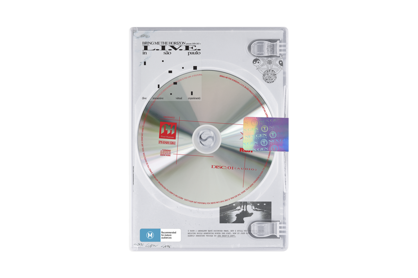 L.I.V.E. In São Paulo | (Live Immersive Visual Experiment) 2CD/DVD