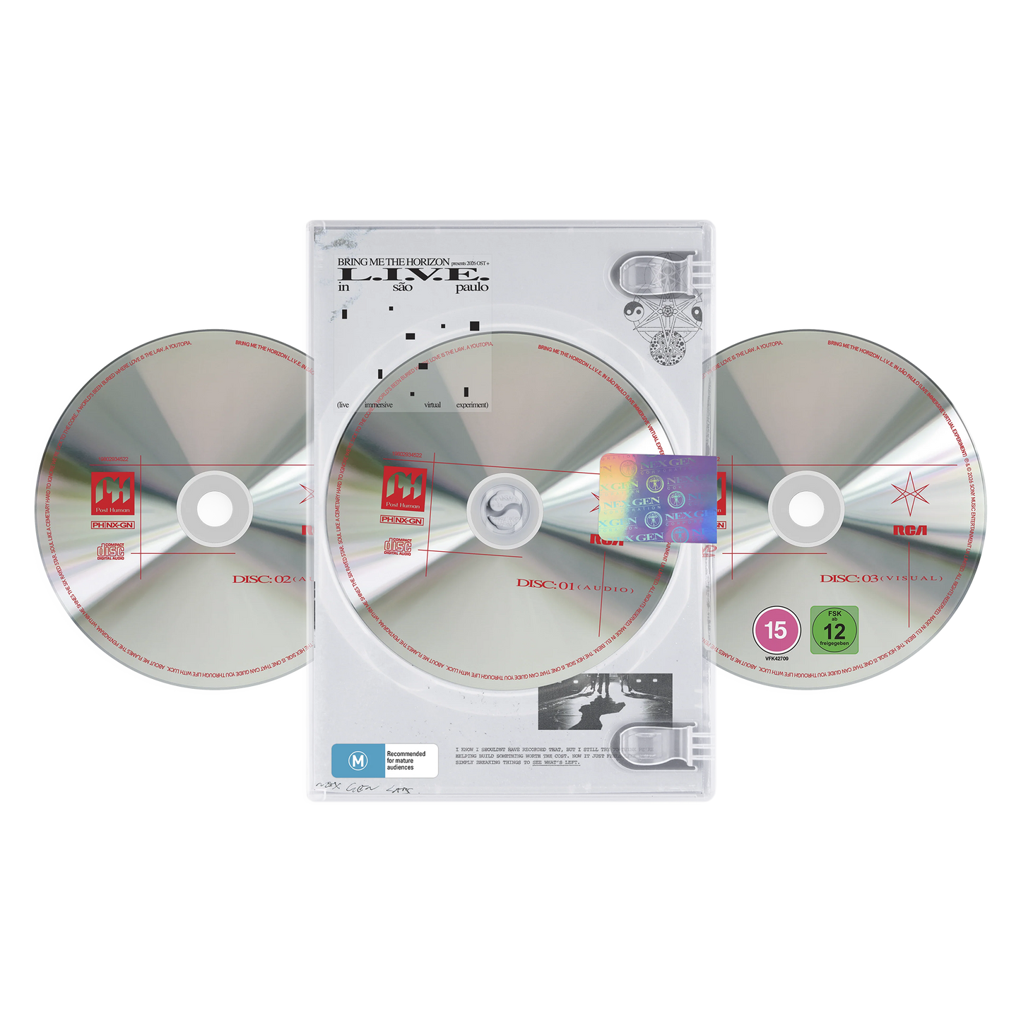 L.I.V.E. In São Paulo | (Live Immersive Virtual Experiment) 2CD/DVD