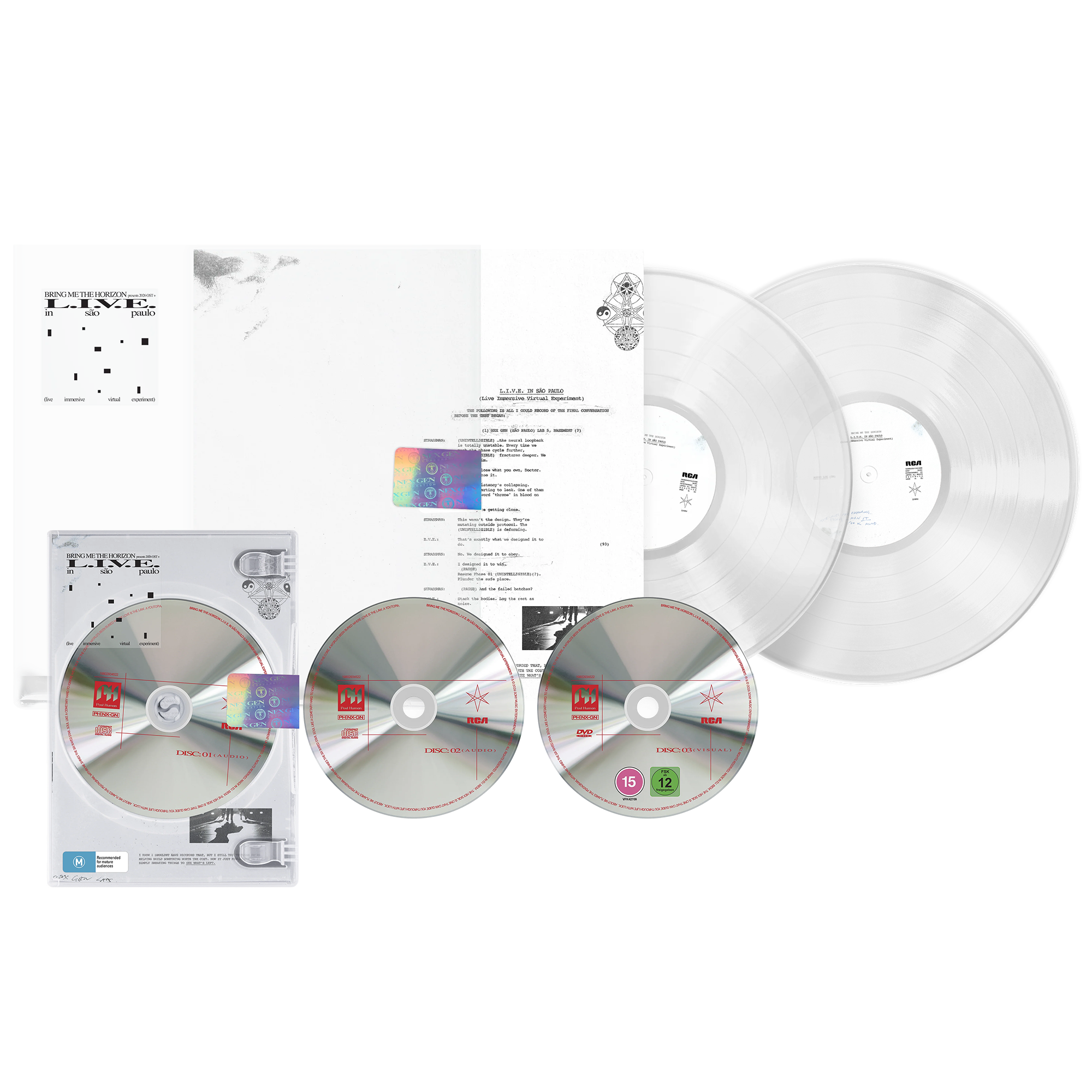 L.I.V.E. In São Paulo (Live Immersive Virtual Experiment) | Music Bundle