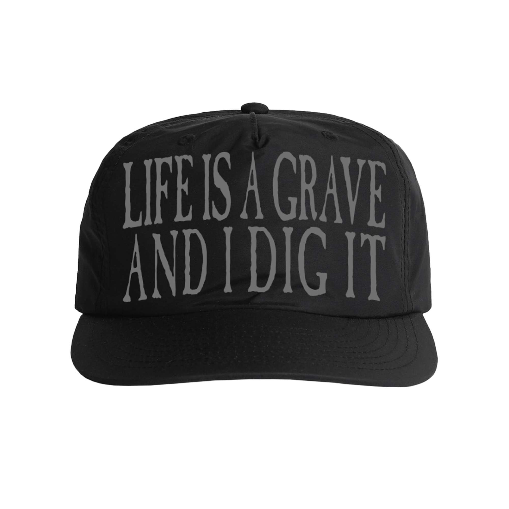 Life Is A Grave | Black Cap