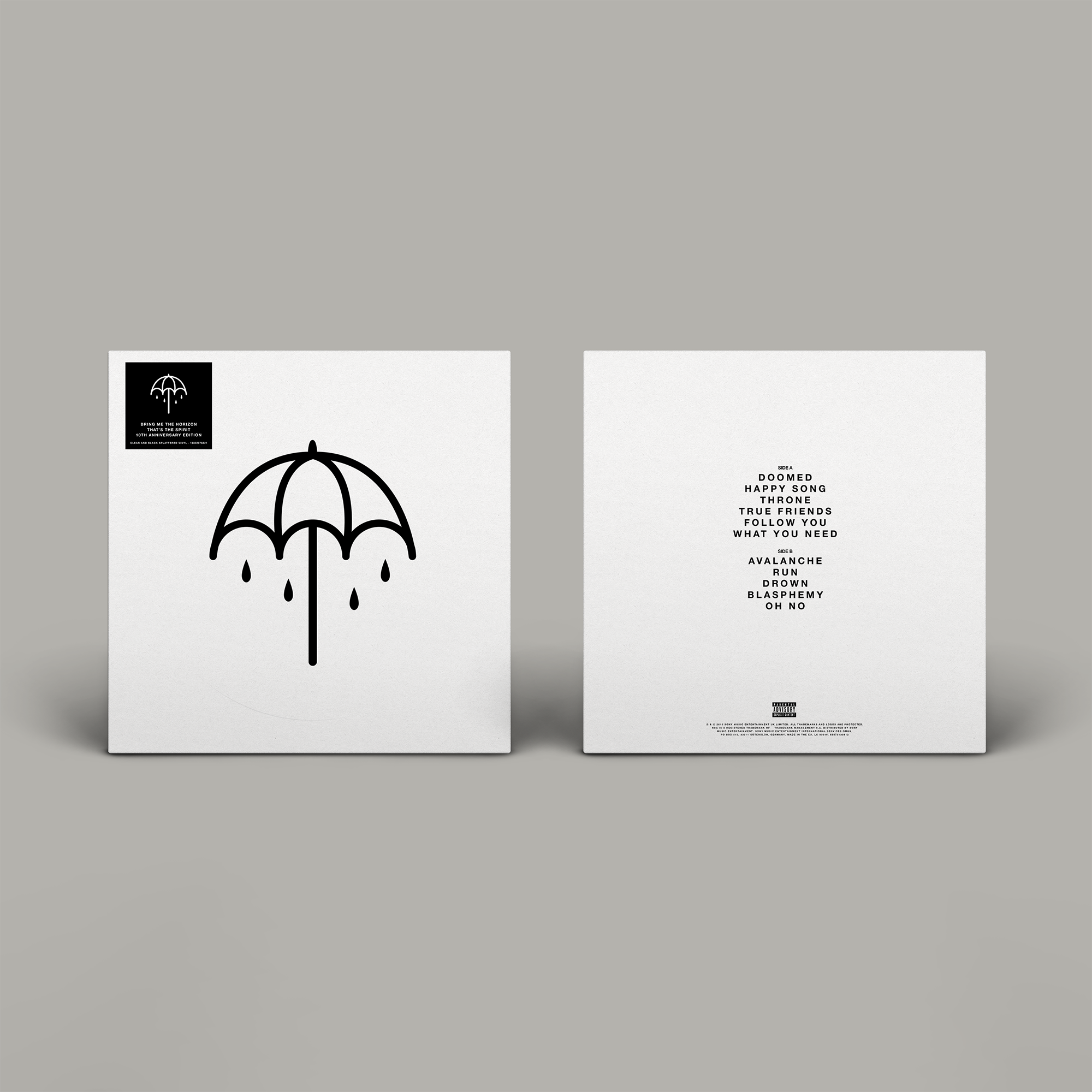 That’s The Spirit 10th Anniversary | Clear and Black Splatter Vinyl