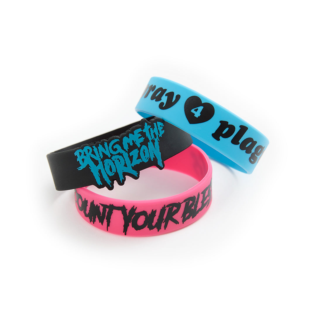 Count Your Blessings | Rubber Bracelets