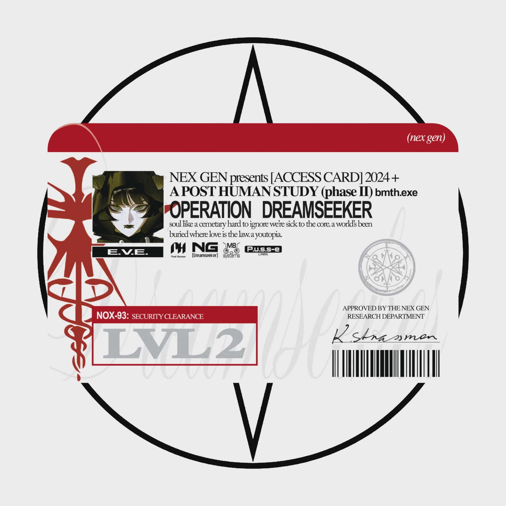 Bring me The Horizon limited NFC access card