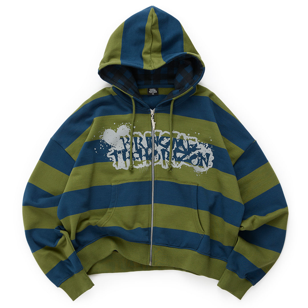 Straight To The <3 | Zip-Up Hoodie