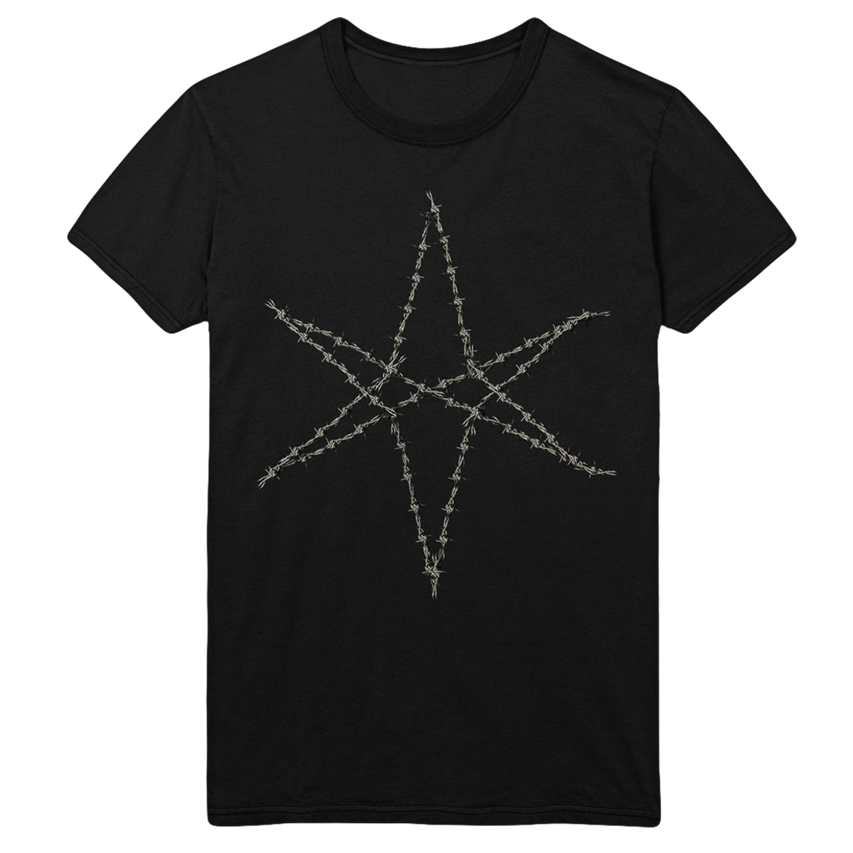 Barbed Wired Black T-Shirt